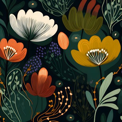 forme astratte contemporanee Marimekko 2 da Kurt Heppke