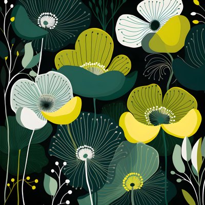 forme astratte contemporanee Marimekko 4 da Kurt Heppke