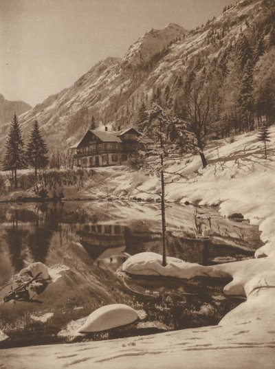 Der Christlessee bei Oberstdorf da Kurt Hielscher