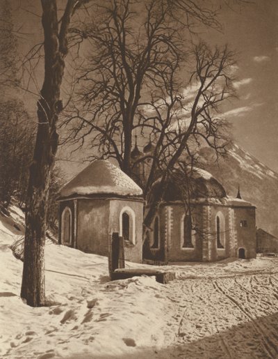Die Lorettokapelle bei Oberstdorf da Kurt Hielscher