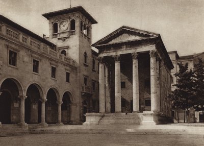 Italia: Polo, Tempio Augusteo da Kurt Hielscher