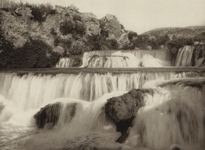 Jugoslavia: Cascate di Krka da Kurt Hielscher
