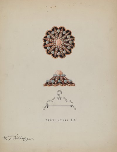 Spilla da Kurt Melzer