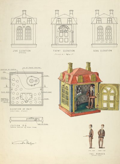 Banca dei giocattoli, 1935-1942 da Kurt Melzer