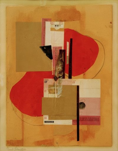 2 macchie rosse da Kurt Schwitters