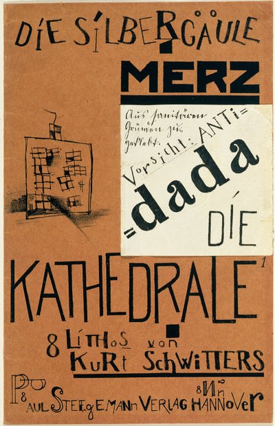 Copertina di "Die Kathedrale" di Kurt Schwitters da Kurt Schwitters