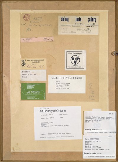 Fernspr., 1926 da Kurt Schwitters
