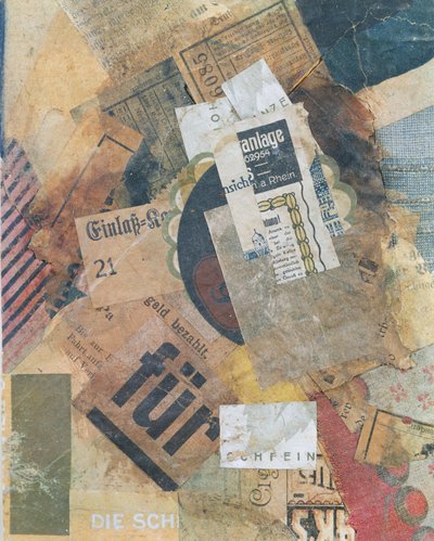 Merz 94 Grunfleck, 1920 da Kurt Schwitters