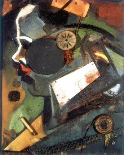 Merzbild 1A (Il dottore) da Kurt Schwitters