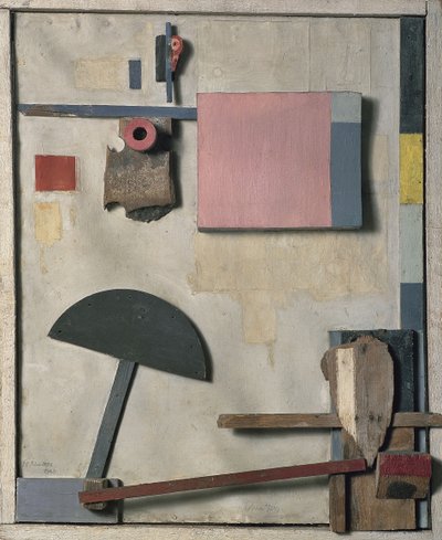 Merzbild Kijkduin, 1923 da Kurt Schwitters