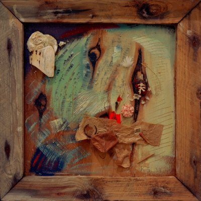 Quadro Merz con Alf da Kurt Schwitters