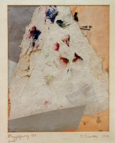 Merzzeichnung 154 delicato da Kurt Schwitters