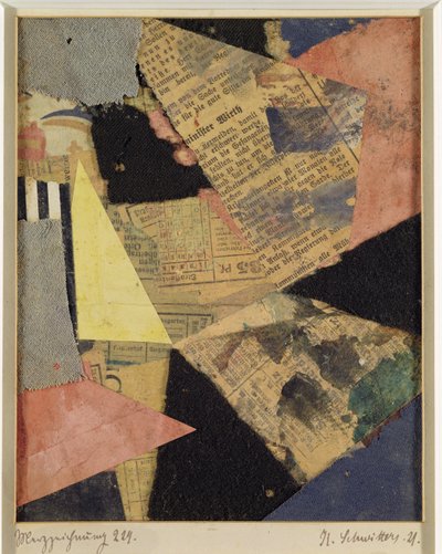 Merzzeichnung 229 da Kurt Schwitters