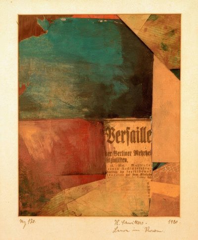 Mz 180. Vuoto nello spazio da Kurt Schwitters