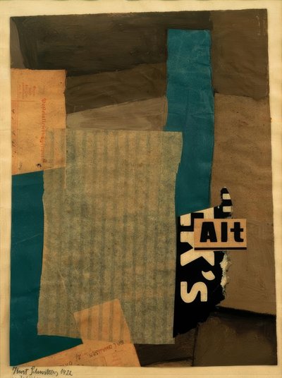 Senza titolo (Vecchio) da Kurt Schwitters
