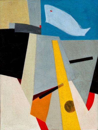 Senza titolo (Immagine con balena) da Kurt Schwitters