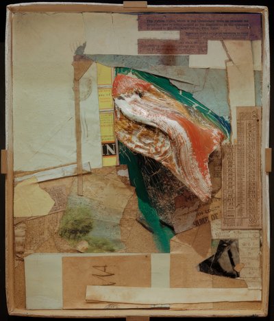 Senza titolo (Immagine con radica o Composizione con scatola) da Kurt Schwitters