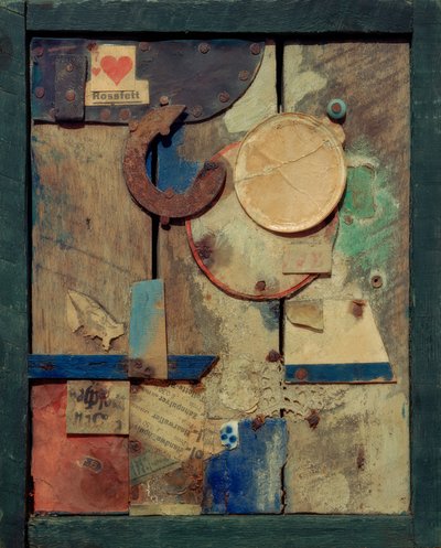 Senza titolo (Merzbild Rossfett) da Kurt Schwitters