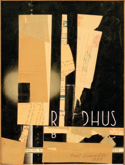Senza titolo (R DHUS) da Kurt Schwitters