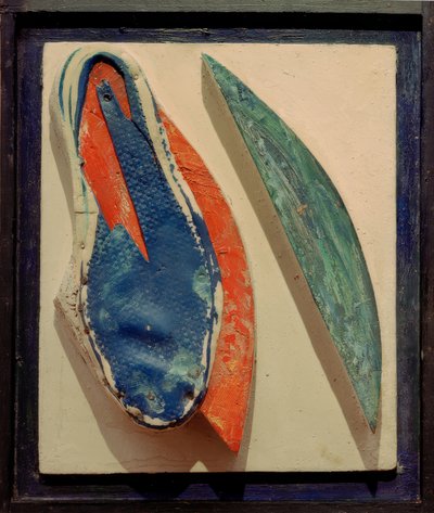 Senza titolo (Rilievo con scarpa da bagno) da Kurt Schwitters