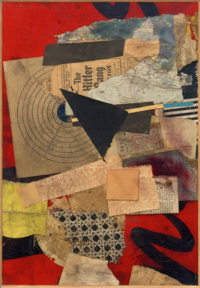 Senza titolo (La banda di Hitler) da Kurt Schwitters