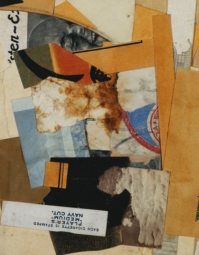Players "Medium" Navy Cut, 1935 da Kurt Schwitters