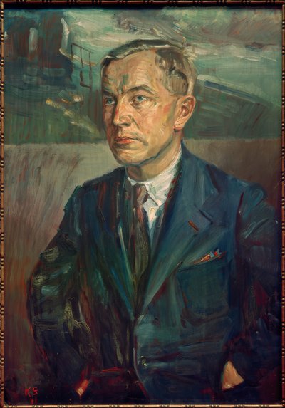 Ritratto di Alf Schultes da Kurt Schwitters