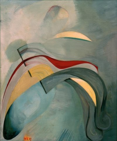 Linea rossa (1) da Kurt Schwitters