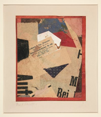 Senza titolo [Lobeck & Co., Dresda] da Kurt Schwitters