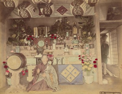 Sacerdote buddista da Kusakabe Kimbei