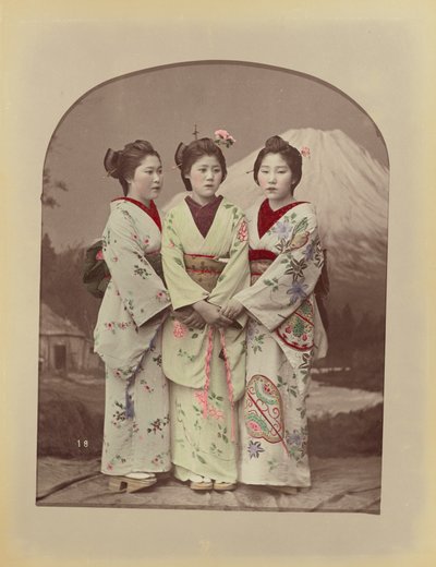 [Tre ragazze] da Kusakabe Kimbei