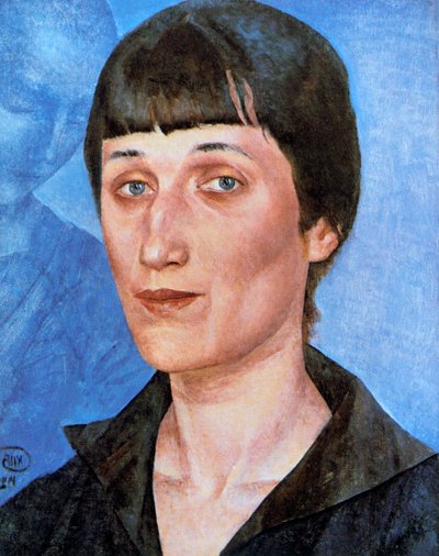 Ritratto di Anna Akhmatova da Kuz