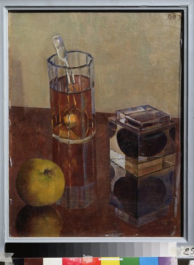 Natura morta con calamaio da Kuzma Sergeevich Petrov Vodkin