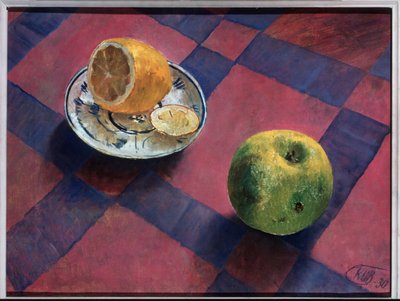 Mela e limone da Kuzma Sergeevich Petrov Vodkin