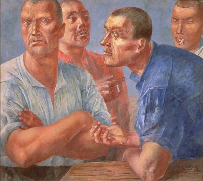 Lavoratori da Kuzma Sergeevich Petrov Vodkin