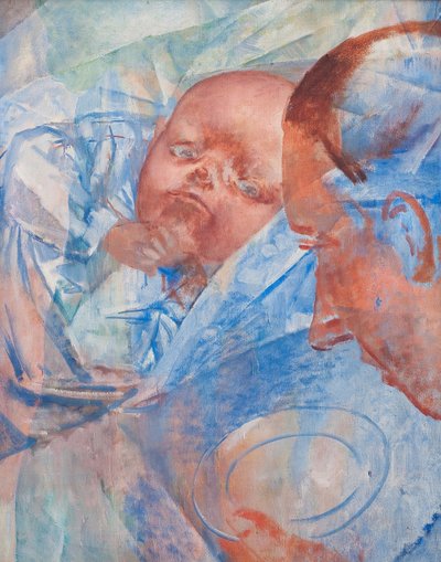 Madre e Figlio, 1922 da Kuzma Sergeevich Petrov Vodkin