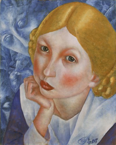 Ritratto di Ria, 1915 da Kuzma Sergeevich Petrov Vodkin