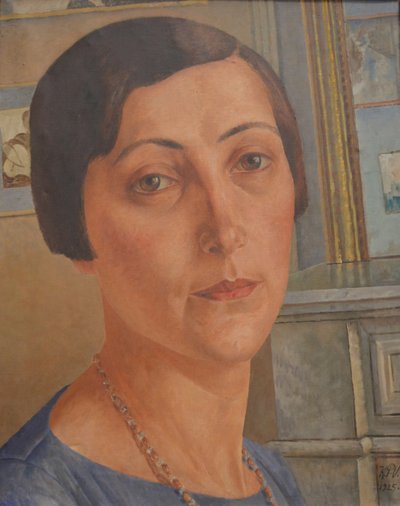 Ritratto di Salomea Nikolayevna Andronikova 1888-1982 da Kuzma Sergeevich Petrov Vodkin