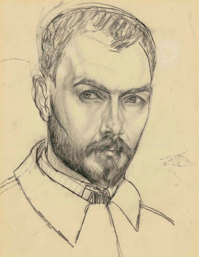 Autoritratto da Kuzma Sergeevich Petrov Vodkin