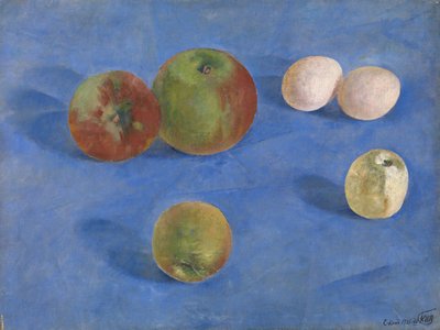 Natura morta. Mele e uova, 1921 da Kuzma Sergeevich Petrov Vodkin