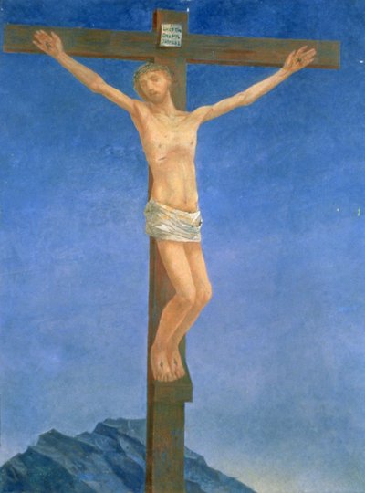 La crocifissione, 1923 da Kuzma Sergeevich Petrov Vodkin