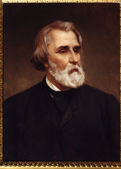 Ritratto di Ivan Sergeevič Turgenev da Kyrill Antonovitch Gorbunov