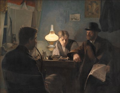 Visita alla bottega di un calzolaio da Laurits Andersen Ring