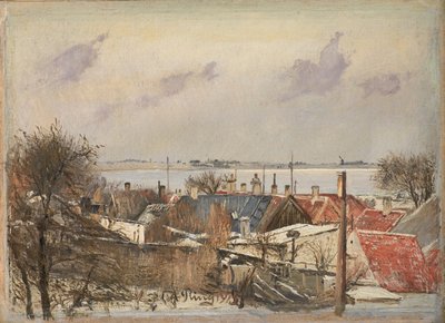 Vista da Roskilde verso il fiordo da Laurits Andersen Ring