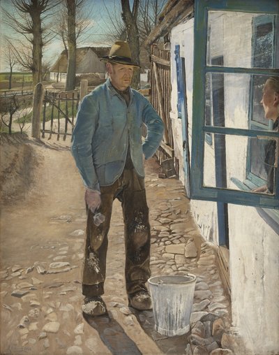 Imbiancare la vecchia casa da Laurits Andersen Ring