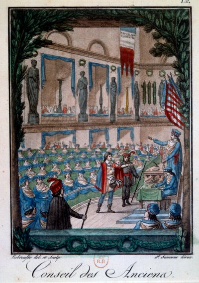 Directoire: Le Conseil des Ancients da L.F. Labrousse
