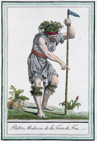 Prete medico della Terra del Fuoco (Cile) da L.F. Labrousse