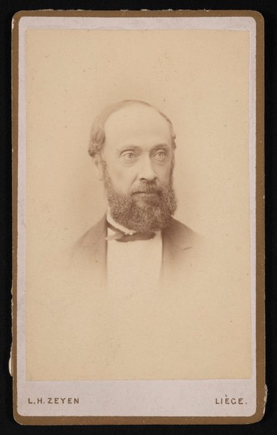 Ritratto del Dr. G. Demailque, prima del 1876 da LH Zeyen