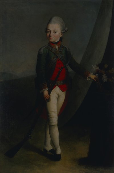 Ritratto di Pyotr Alexeyevich Turchaninov 1769-1815, 1777 da L.S. Stanishchevsky