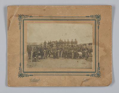 Fotografia delle forze di spedizione americane integrate in Francia, 1917-1919 da L. Biaud